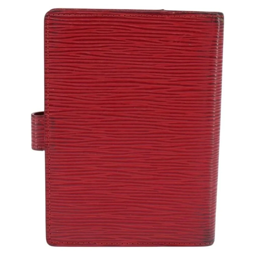 LOUIS VUITTON Epi Agenda PM Day Planner Cover Red
